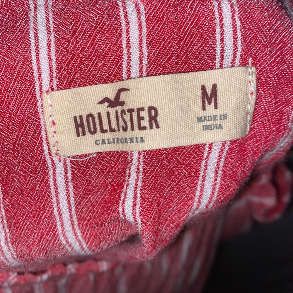 HP Hollister striped cropped tank - Picture 4 of 5